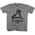 NASA Artemis Black Logo Youth T-Shirt - Gray