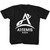 NASA Artemis Light Logo Youth T-Shirt - Black