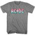 AC/DC Pastel Logo T-Shirt - Gray