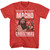 WWE Randy Savage Macho Man Christmas T-Shirt - Red