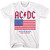 AC/DC Back In Back U.S. Tour 1980 T-Shirt - White