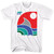 JAWS 1975 Shark Art T-Shirt - White