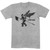 Linkin Park Street Soldier T-Shirt - Gray