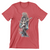 Splatter Paint Guitarist Art Shirt - Red