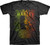Bob Marley Kaya Now Jumbo Print T-Shirt - Black