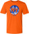 New York Mets Stencil T-Shirt - Orange