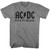 AC/DC BIB in Black T-Shirt - Gray