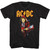 AC/DC Guitar Drip T-Shirt - Black