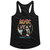 AC/DC Highway To Hell Ladies Racerback Top - Black