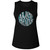 Alice in Chains Circle Text Ladies Muscle Tank - Black