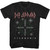 Def Leppard - Pyro Christmas T-Shirt - Black