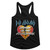 Def Leppard -Bringin The Heartbreak Racerback Top - Black