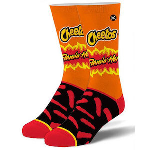 Flamin Hot Cheetos Socks