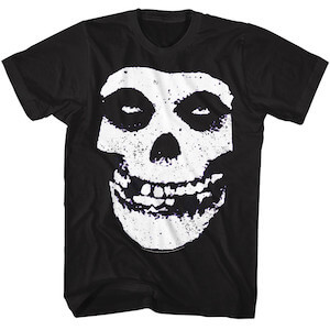 Misfits Large Print Skull T-Shirt