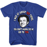 Step Brothers Go To Ten T-Shirt - Royal