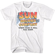 Sun Record Music Notes T-shirt - White