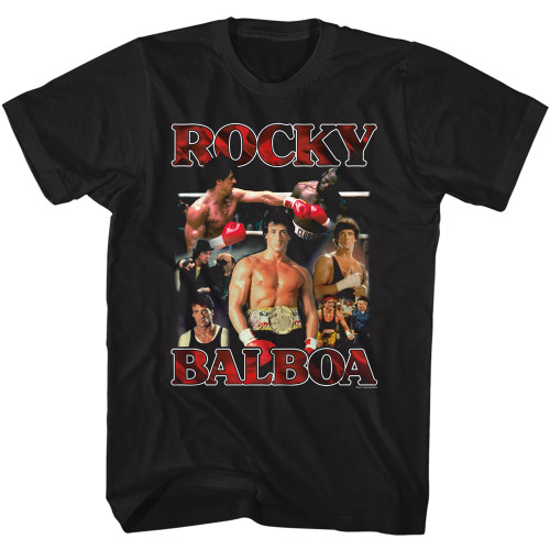 Rocky Collage T-shirt - OldSchoolTees.com