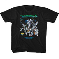 Mobile Suit Gundam Celestial Being Youth T-Shirt - Black 