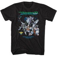 Mobile Suit Gundam Celestial Being T-Shirt - Black 