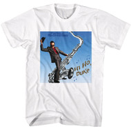 Parks And Recreation HI HO, Duke T-Shirt - White