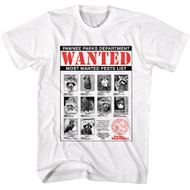 Parks And Recreation Most Wanted T-shirt - White