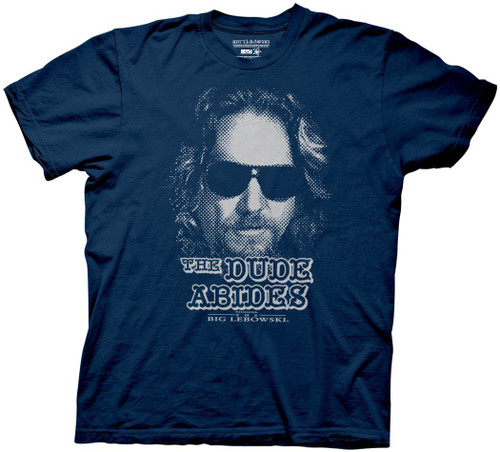 Big Lebowski The Dude Abides T-Shirt | Cult Classic Movie T-Shirt