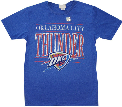 oklahoma city thunder vintage t shirts