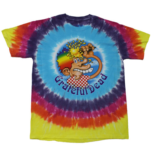 Grateful Dead Truckin Fool Europe '72 Tie-Dye | Vintage Classic Rock T ...