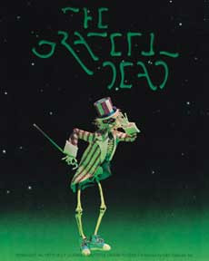 Grateful Dead Uncle Sam Action Figure Skeleton Poster Shirt