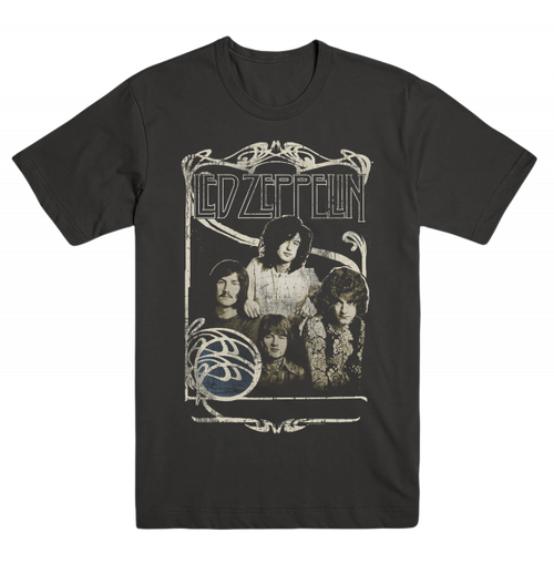 Led Zeppelin 1969 Band Promo T-Shirt - Old School Tees