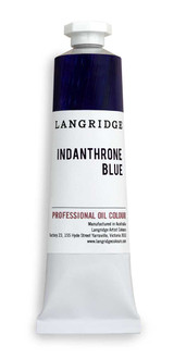 Indanthrone Blue Oil Paint - Langridge Oil Paint
