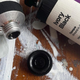 Tom Robertson Ivory Black Oil Paint - Supreme Paint