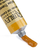 Yellow Travertine Oil Paint- Natural Pigment - Rublev - Supreme Paint