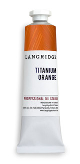 Titanium Orange - Langridge Oil Paint - Supreme Paint