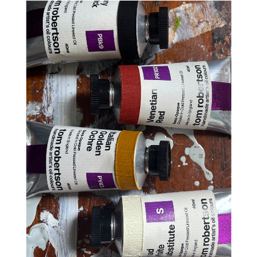 Apelles Collection - Tom Robertson - Oil Paint Hand Ground - Zorn Palette - Supreme Paint