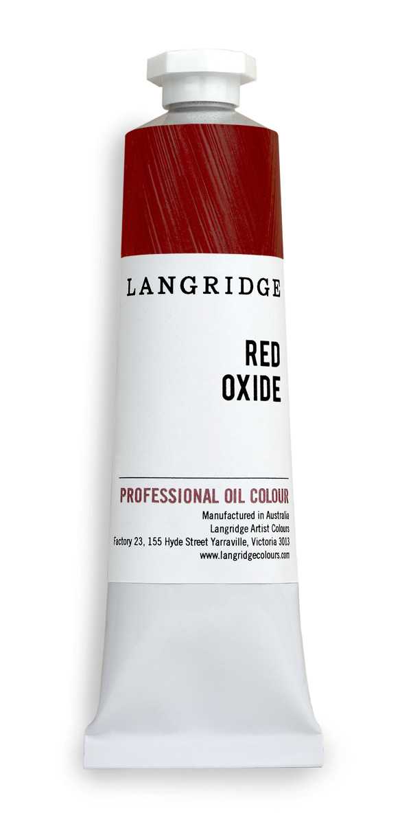 Red Oxide Oil Paint - Langridge oil paint