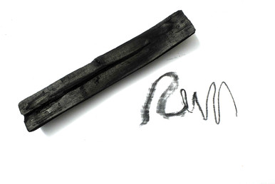 Willow Rods Splints Charcoal - Willow Splints -Sustainable small UK production