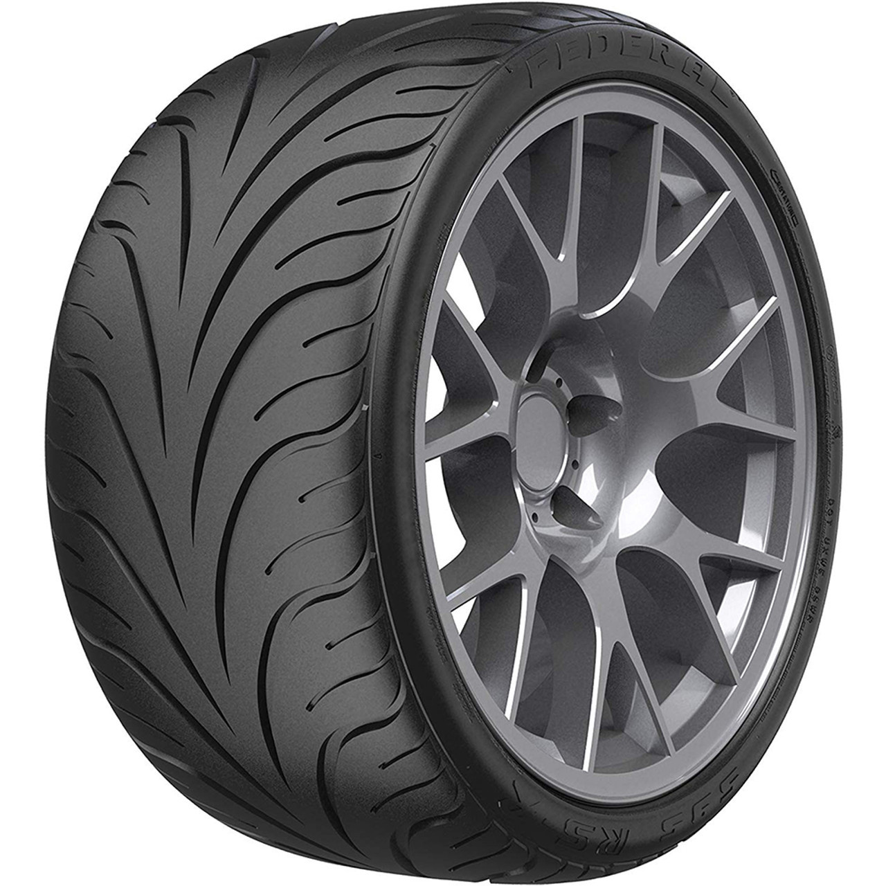 FEDERAL 595 RS-R 205/50ZR16 夏タイヤ RAYS VOLKRACING ボルク CE28N 16インチ 7J5HPCD114.3+42 バリ溝 軽量 鍛造 シビック等 (MTP130) クレジットカード QRコード決済可能 Federal 595 RS-R Tire - High-Performance Budget Track & Street