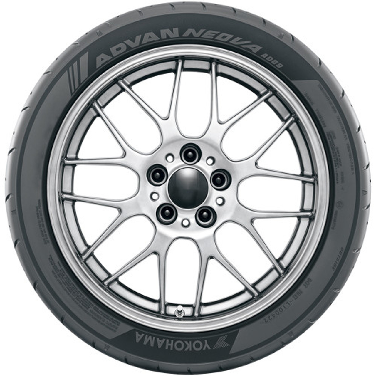 YOKOHAMA ADVAN NEOVA AD09 195/55R15 SCHNEIDER RX27 ブラックポリッシュ+レッド15インチ 6J+52 5H-114.3 4本セット