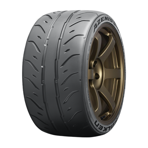 Falken Azenis RT660+ high-performance tire mounted on a track-prepped sports car