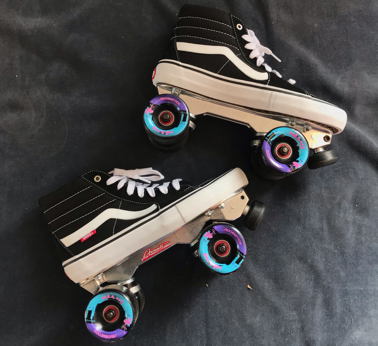 custom vans skates