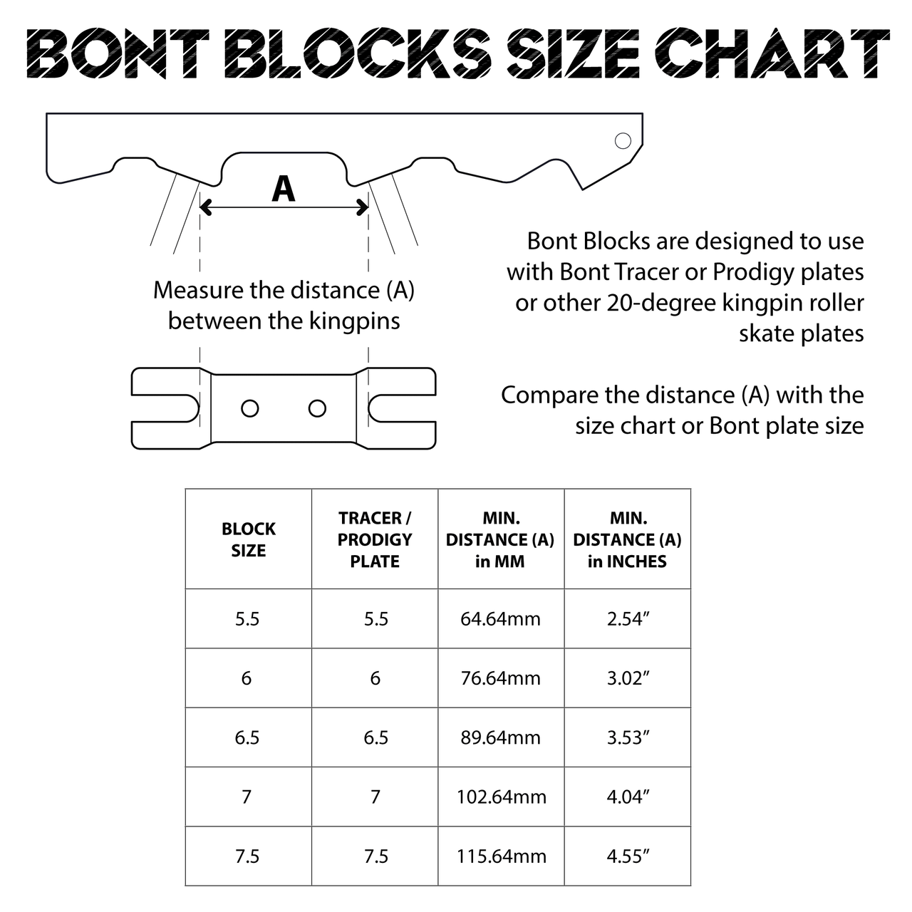 Wicked Skatewear | Bont Roller Skate Slide Blocks