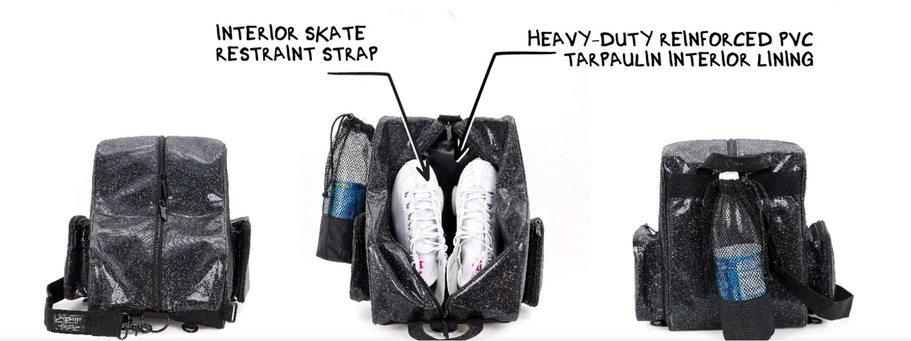Freewheelin' Roller Skate Crossover Bag-Pack