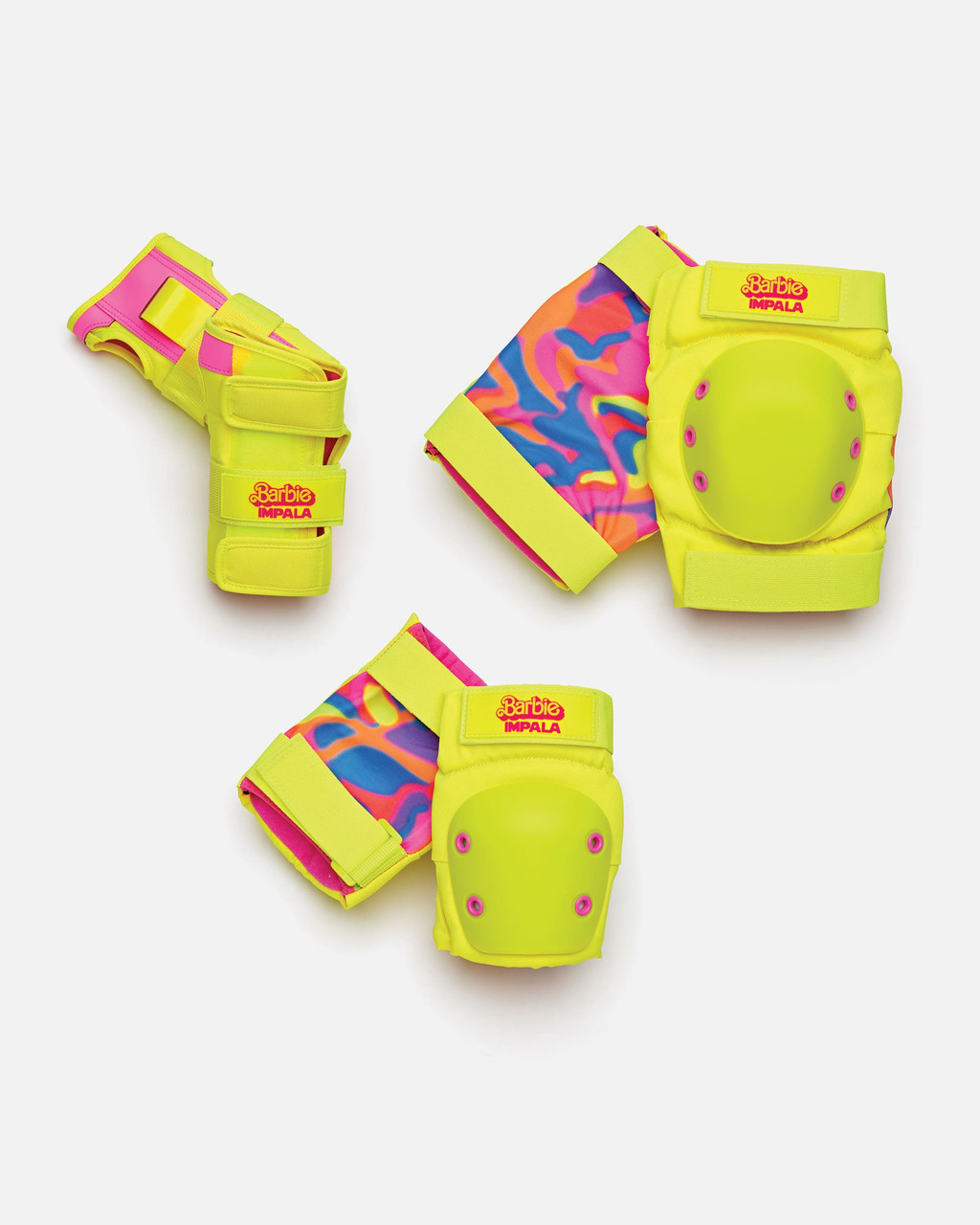 Wicked Skatewear | Impala Protective Set - Bright Barbie Yellow