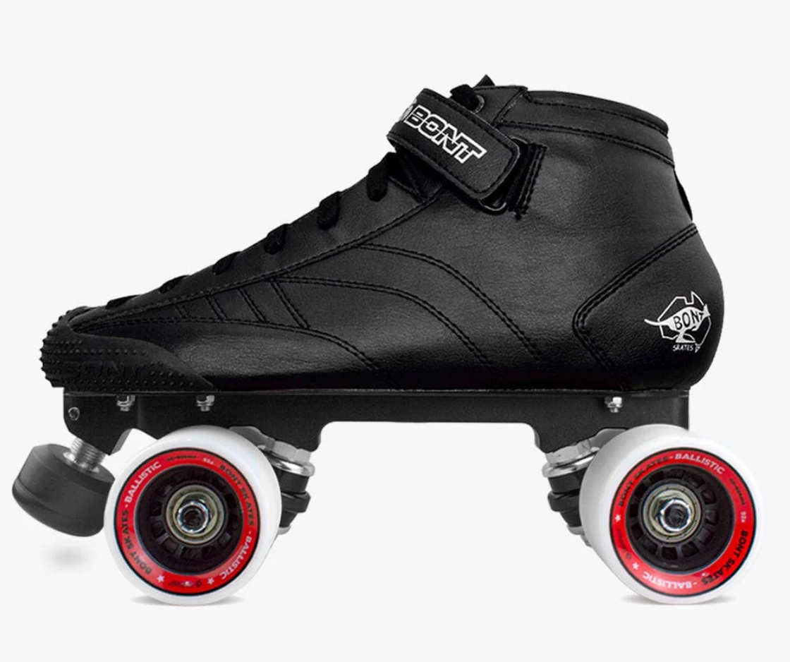 Wicked Skatewear | Bont Prostar Roller Derby Skates - Tracer Black