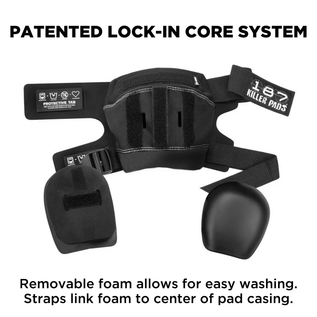 Wicked Skatewear | 187 Pro Derby Knee Pads - Black