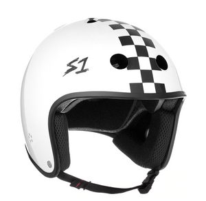 S1 Retro Lifer - White Gloss w/ Checkers