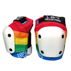 187 | Slim Knee Pads - Rainbow 187 | Slim Knee Pads - Rainbow