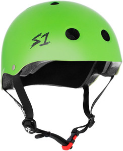 S1 Mini Lifer Helmet - Bright Green Matte S1 Mini Lifer Helmet - Bright Green Matte