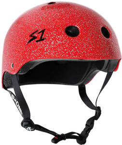 S1 Lifer Helmet - Red Gloss Glitter S1 Lifer Helmet - Red Gloss Glitter